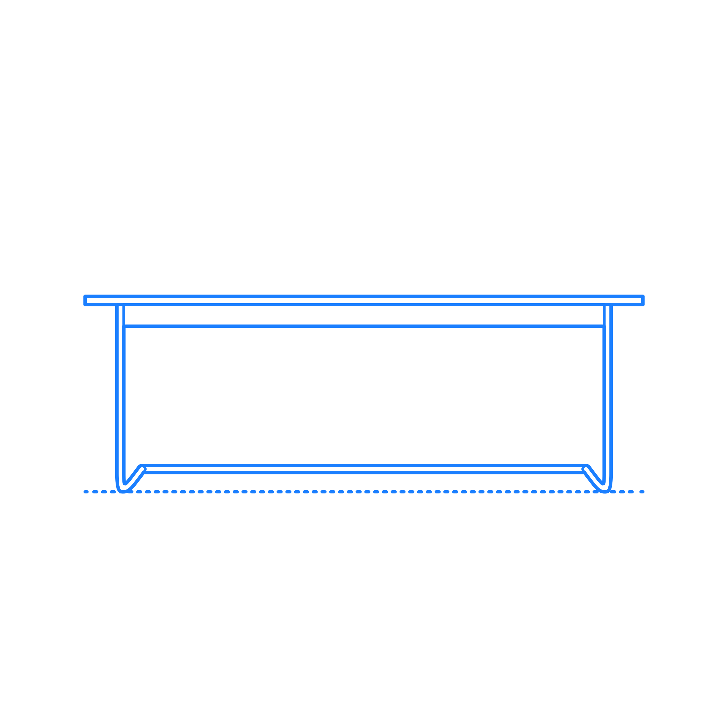 Furniture Benches Grinda Bench Outline Icon Svg Set Free Vectors